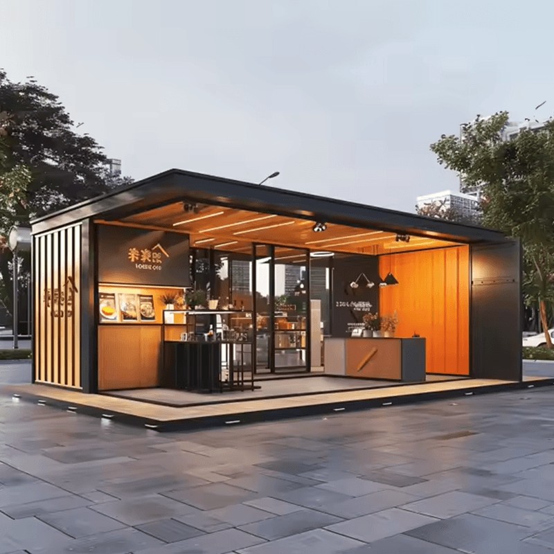 Rumah Kontainer Prefabrikasi Untuk Toko Rumah Kontainer Prefabrikasi Untuk Toko