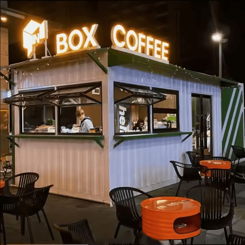 Rumah Kontainer Prefabrikasi Untuk Toko Rumah Kontainer Prefabrikasi Untuk Toko