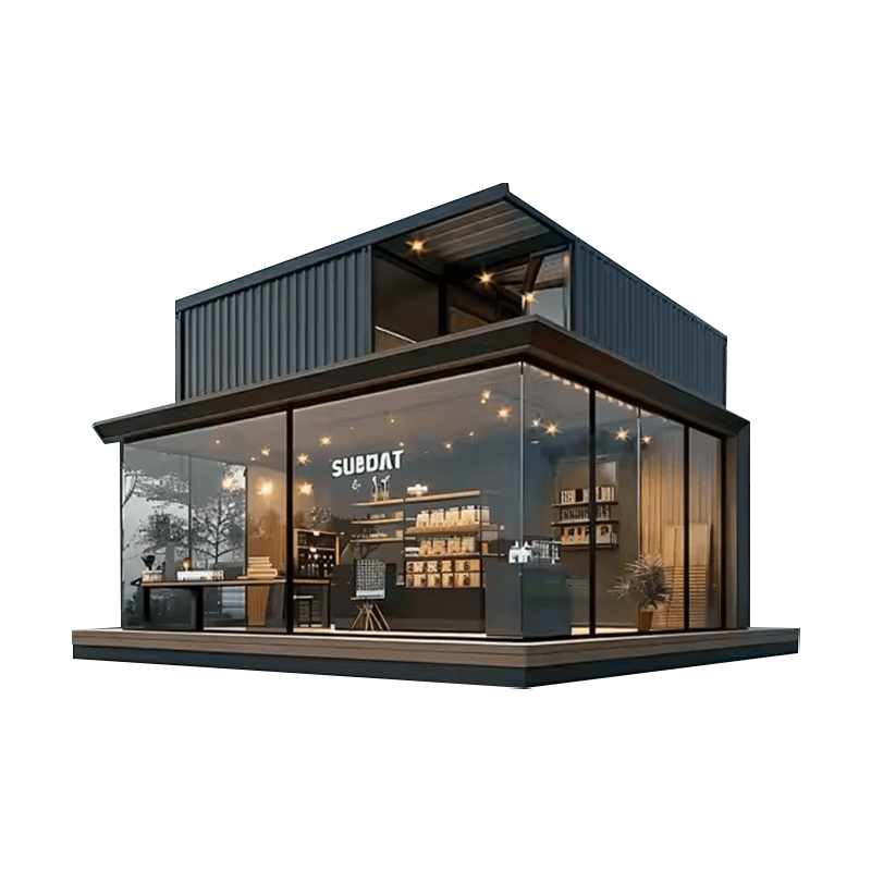 Rumah Kontainer Prefabrikasi Untuk Toko