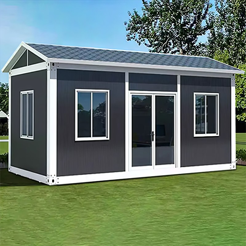 Rumah Kontainer Atap Pelana