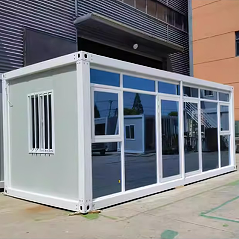 Rumah Kontainer Kaca Satu Lantai Rumah Kontainer Kaca Satu Lantai